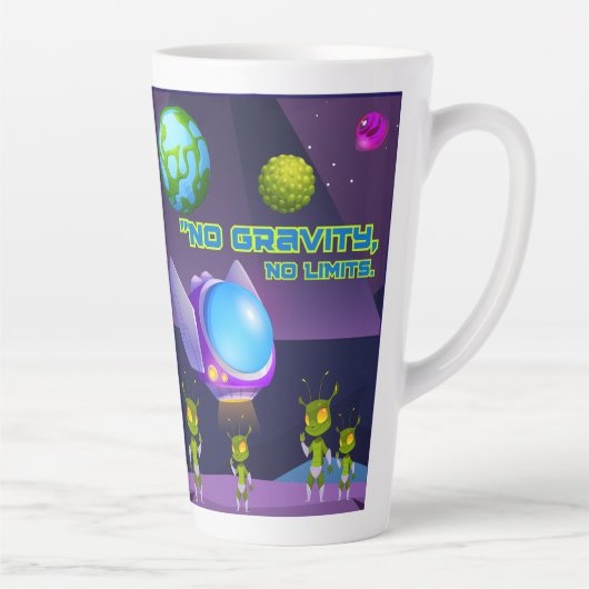 重力なし限界 カフェラテマグ (右)