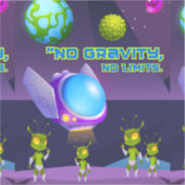 重力なし限界 シール (正面)