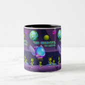 重力なし限界 ツートーンマグカップ (中央)