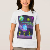 重力なし限界 トライブレンドTシャツ (正面)