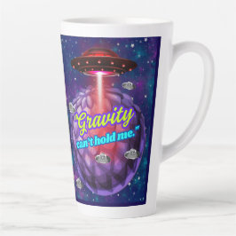 重力には堪らない カフェラテマグ