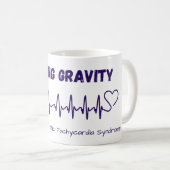 重力に反対 – P.O.T.S.マグカップ コーヒーマグカップ (正面右)