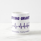 重力に反対 – P.O.T.S.マグカップ コーヒーマグカップ (中央)