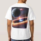 「重力に逆らう宇宙の冒険」 Tシャツ (裏面)