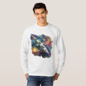 重力のパス – 宇宙航海Tシャツ Tシャツ (正面フル)