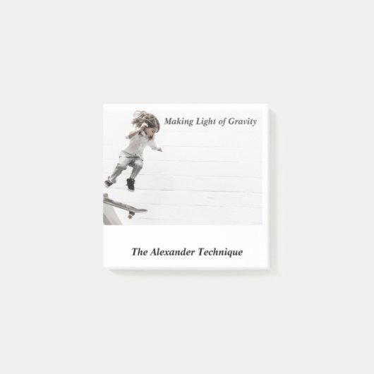 重力のポスト・イットの軽視 ポストイット (正面)