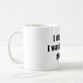 重力の仕事 コーヒーマグカップ (左)