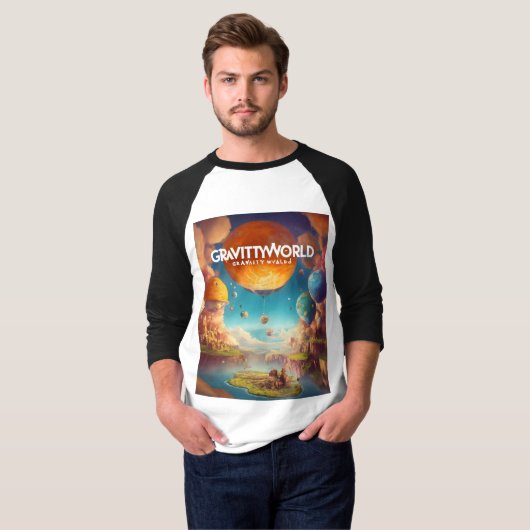 重力の受け入れ Tシャツ (正面フル)