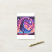 「重力の探索：ザザザルの視察力 ポストイット (デスク上)