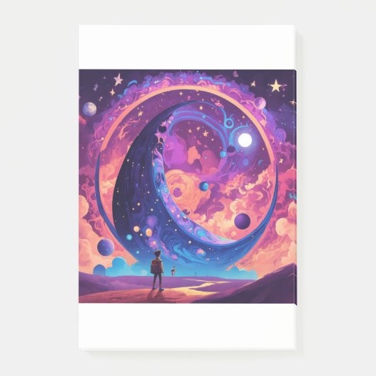 「重力の探索：ザザザルの視察力 ポストイット (正面)