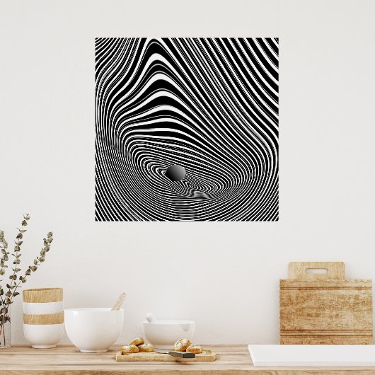 重力の法則 ポスター (キッチン)