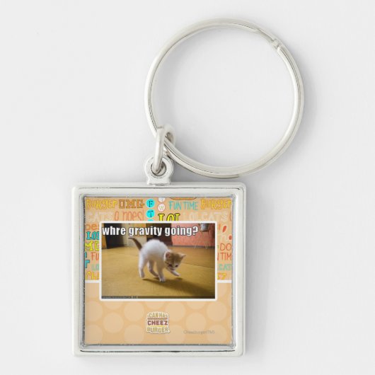 重力の行くことか。 キーホルダー (正面)