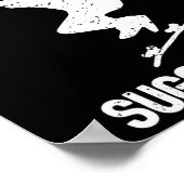重力はただの提案 スケートボード メンズ レディース ポスター (角)