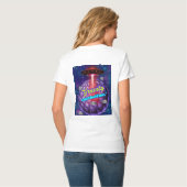 重力は私を留めておけない  Tシャツ (裏面フル)