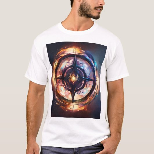 重力を無視:重力でスタイルを高める Tシャツ (正面)