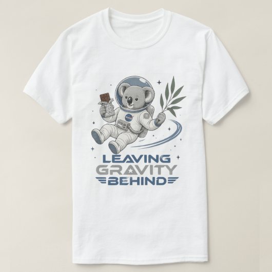 重力を超えて Tシャツ (デザイン正面)
