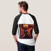 重力インスパイアTシャツデザイン Tシャツ (裏面フル)