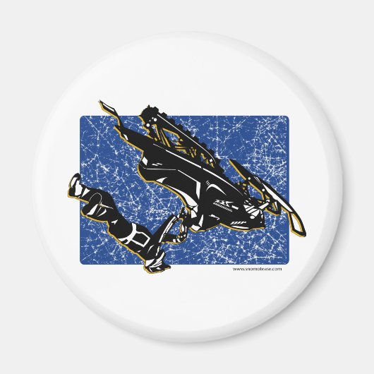 重力スレッド マグネット (正面)