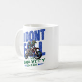 重力チェックマスター コーヒーマグカップ (正面左)