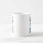 重力チェック コーヒーマグカップ (中央)