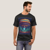 重力ナビゲーター:宇宙船アドベンチャーティー» Tシャツ (正面フル)