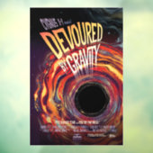 重力ハロウィーンホールブラックホラーによって食い尽くす ウィンドウサイン (シート3)