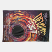 重力ハロウィーンホールブラックホラーによって食い尽くす キッチンタオル (横)