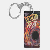 重力ハロウィーンホールブラックホラーによって食い尽くす キーホルダー (正面左)