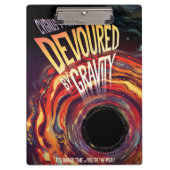 重力ハロウィーンホールブラックホラーによって食い尽くす クリップボード (正面)