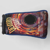 重力ハロウィーンホールブラックホラーによって食い尽くす ゴルフヘッドカバー (正面)