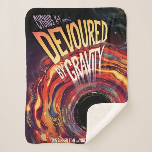 重力ハロウィーンホールブラックホラーによって食い尽くす シェルパブランケット (正面)