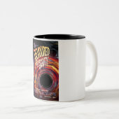 重力ハロウィーンホールブラックホラーによって食い尽くす ツートーンマグカップ (正面右)