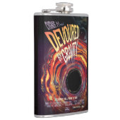 重力ハロウィーンホールブラックホラーによって食い尽くす フラスク (右)