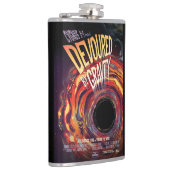 重力ハロウィーンホールブラックホラーによって食い尽くす フラスク (右)