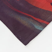 重力ハロウィーンホールブラックホラーによって食い尽くす フリースブランケット (角)