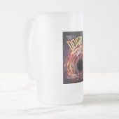 重力ハロウィーンホールブラックホラーによって食い尽くす フロストグラスビールジョッキ (正面左)