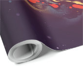 重力ハロウィーンホールブラックホラーによって食い尽くす ラッピングペーパー (ロールコーナー)