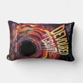 重力ハロウィーンホールブラックホラーによって食い尽くす ランバークッション (正面)