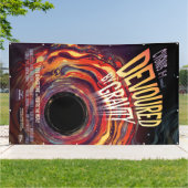 重力ハロウィーンホールブラックホラーによって食い尽くす 横断幕 (外側)