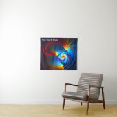 重力ブルーシフト タペストリー (インサイチュ(横))