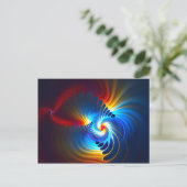 重力ブルーシフト ポストカード (スタンド正面)