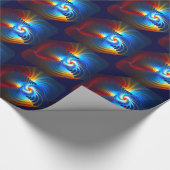 重力ブルーシフト ラッピングペーパー (コーナー)