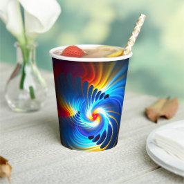 重力ブルーシフト 紙コップ