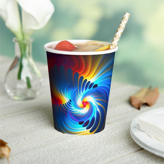 重力ブルーシフト 紙コップ (インサイチュ)