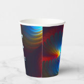 重力ブルーシフト 紙コップ (右)