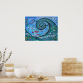 重力プリント ポスター (キッチン)