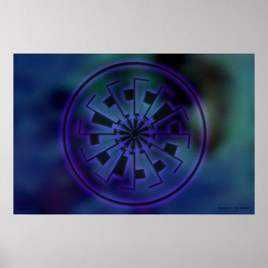 重力時間膨張 ポスター (正面)