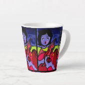 重力最低 カフェラテマグ (右アングル)