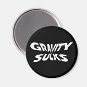 重力最低 – 物理おもしろい科学ユーモア マグネット (正面/裏面)