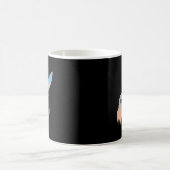 重力決して聞いたことのないItおもしろいロック登山 コーヒーマグカップ (中央)